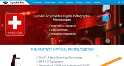 Desktop Screenshot of lynceetec.com